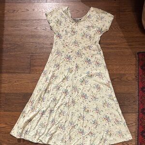All That Jazz Cream Floral Dress
